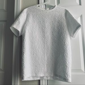 Givenchy floral white tee shirt